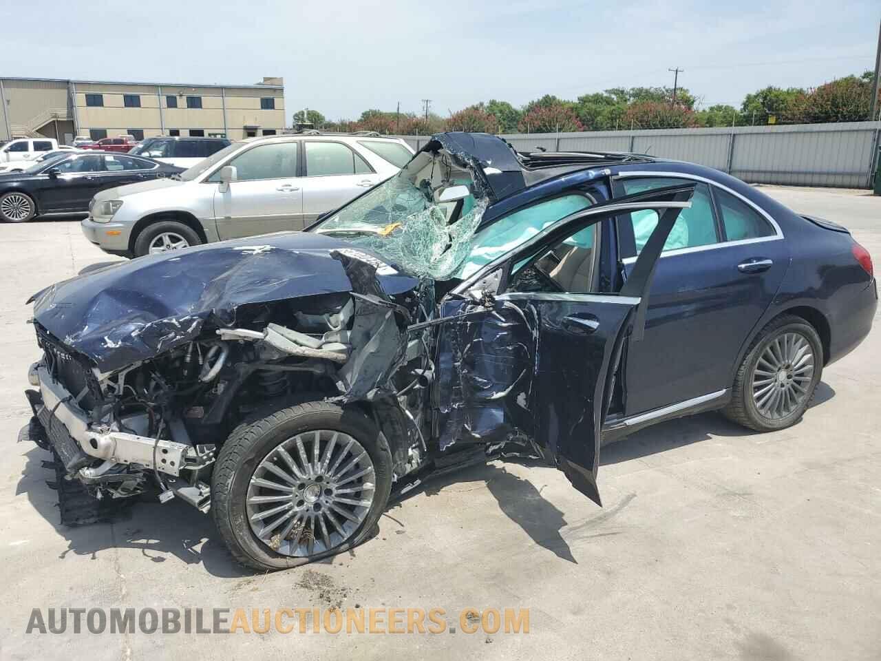 55SWF4JB1FU076495 MERCEDES-BENZ C-CLASS 2015