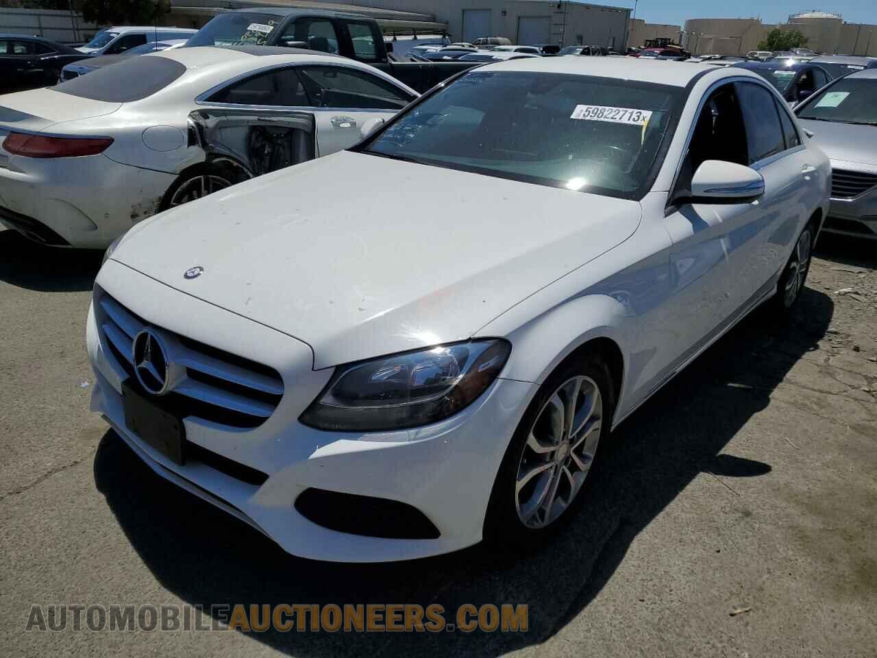 55SWF4JB1FU085701 MERCEDES-BENZ C-CLASS 2015