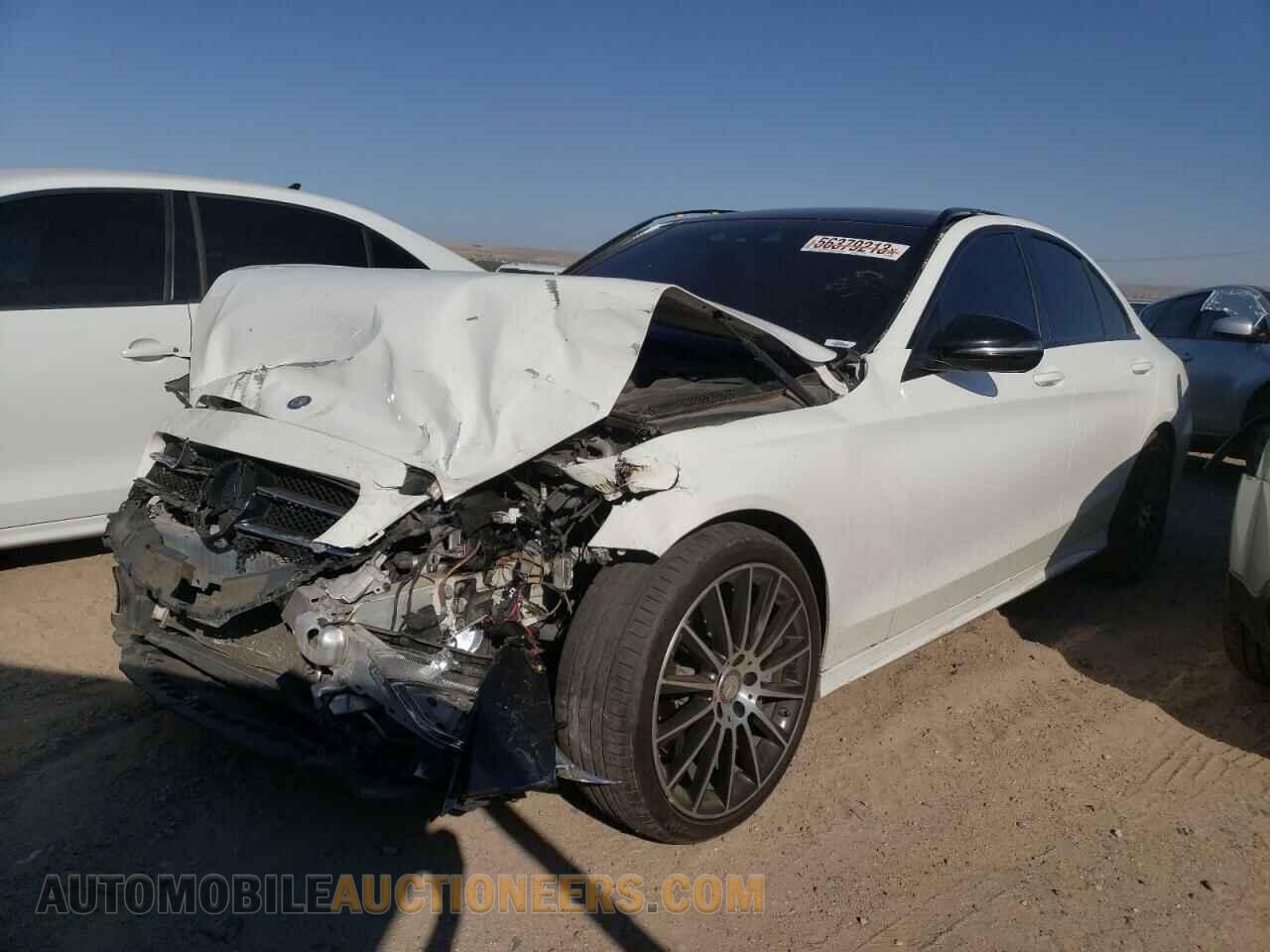 55SWF4JB1HU181542 MERCEDES-BENZ C-CLASS 2017
