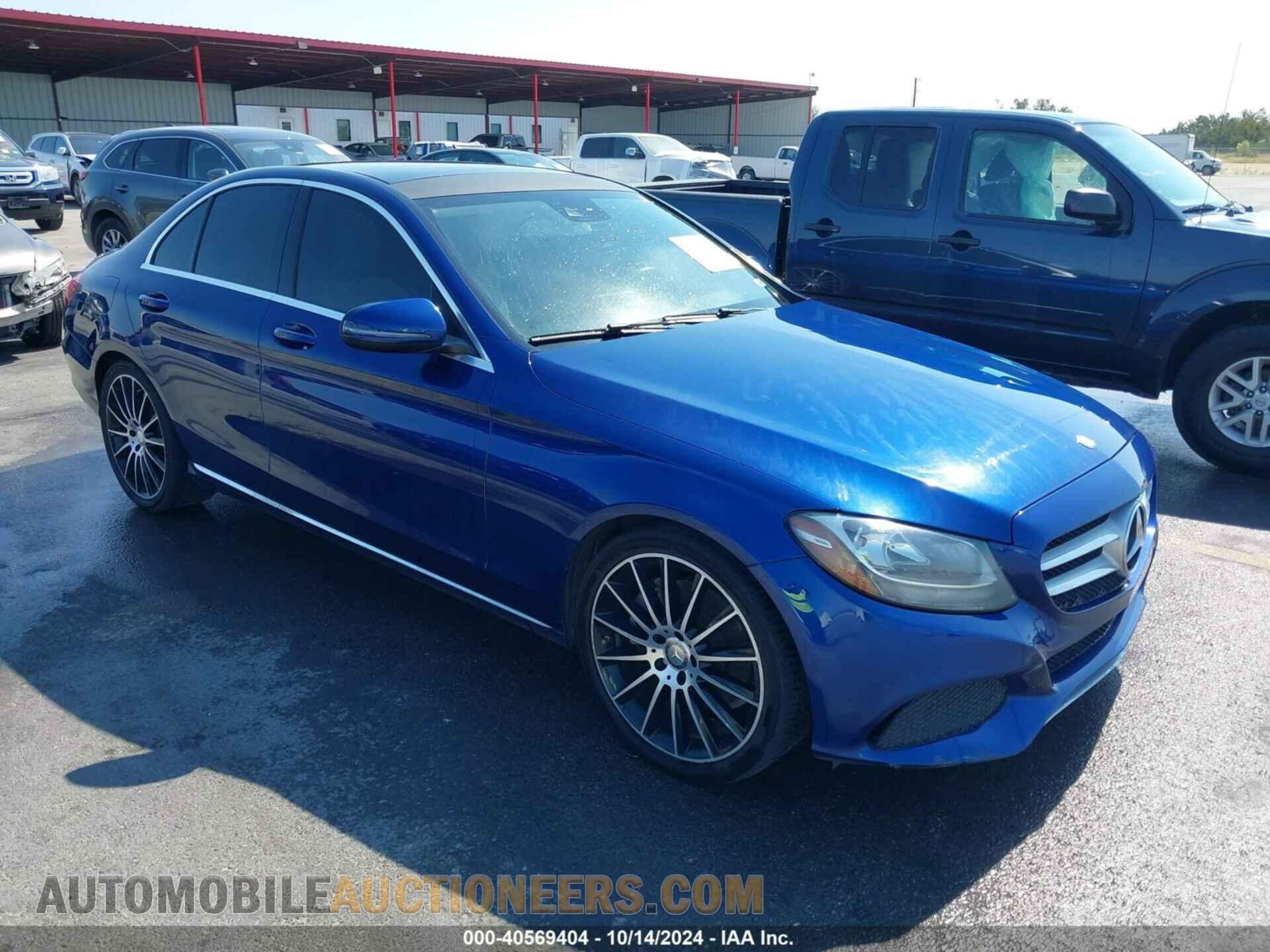 55SWF4JB1HU187065 MERCEDES-BENZ C 300 2017