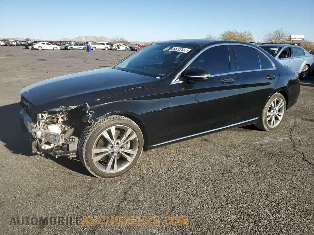 55SWF4JB1HU196607 MERCEDES-BENZ C-CLASS 2017
