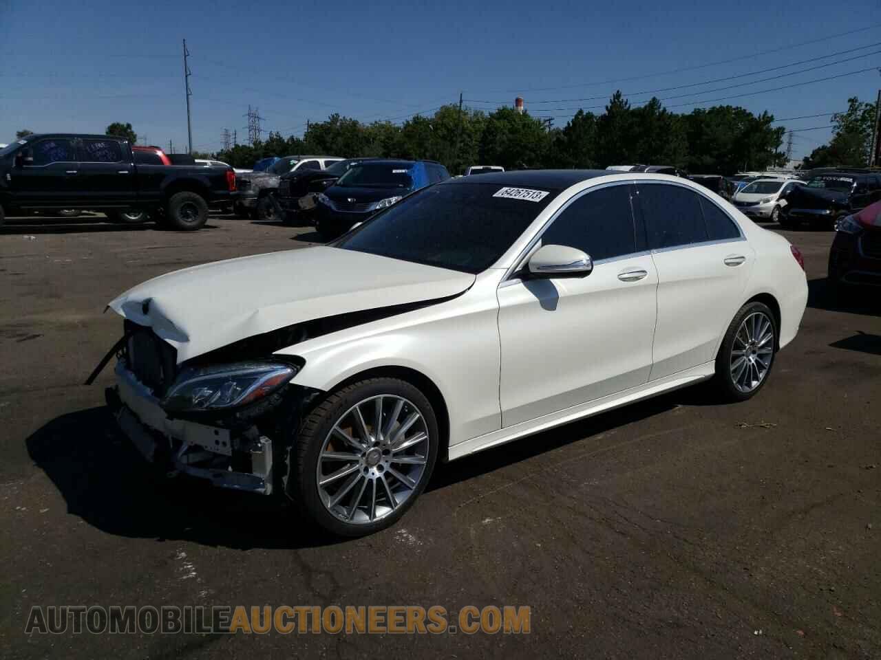 55SWF4JB2FU045157 MERCEDES-BENZ C-CLASS 2015