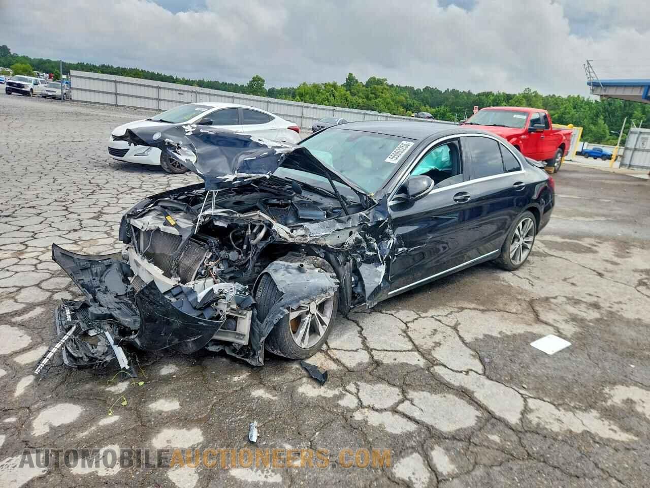 55SWF4JB2FU057986 MERCEDES-BENZ C-CLASS 2015