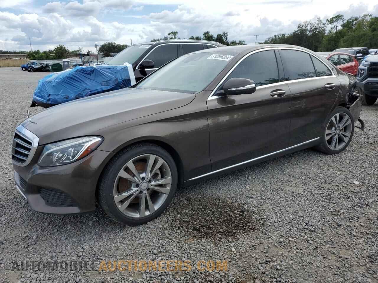 55SWF4JB2FU060452 MERCEDES-BENZ C-CLASS 2015