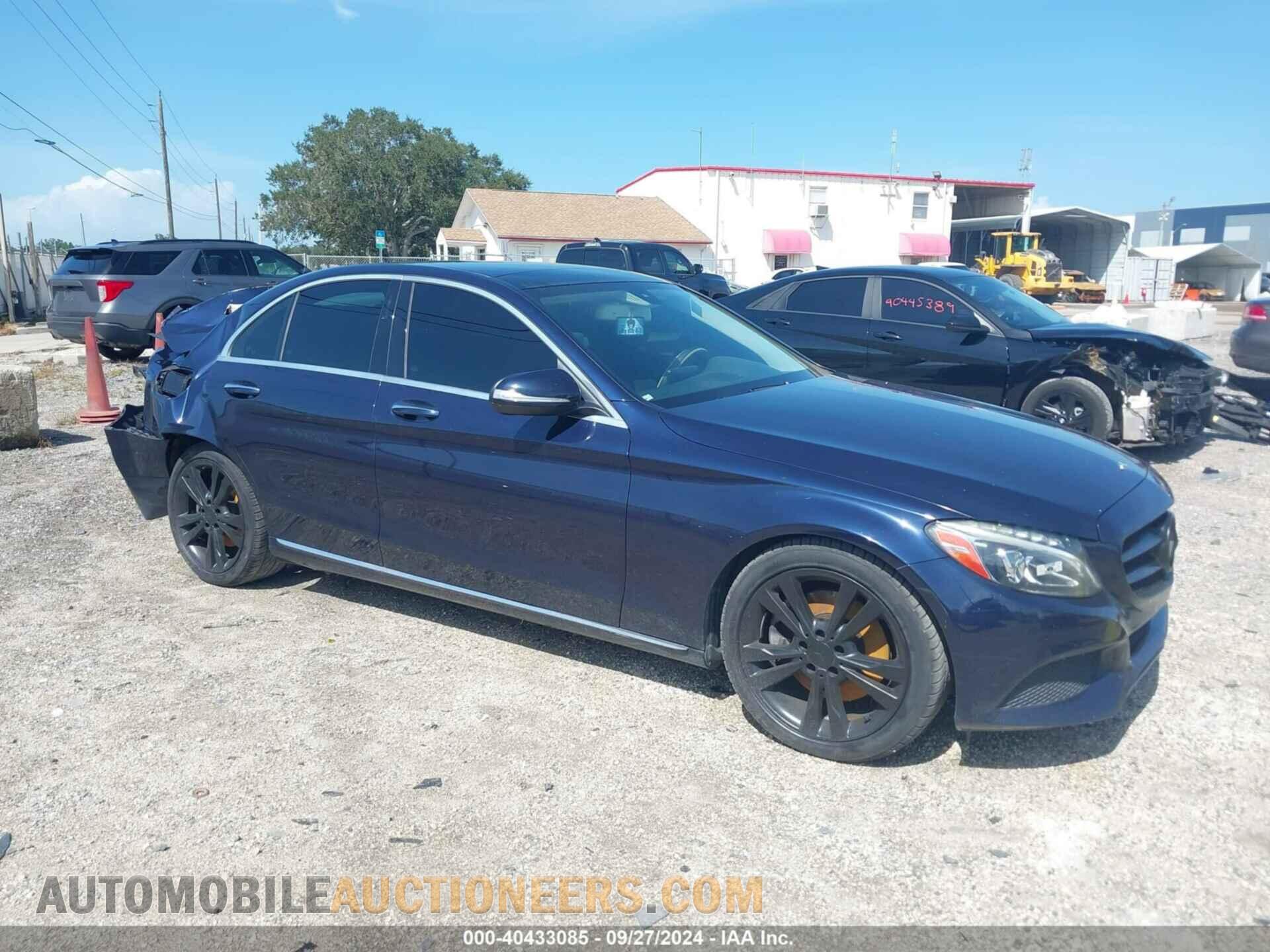 55SWF4JB2FU072987 MERCEDES-BENZ C 300 2015
