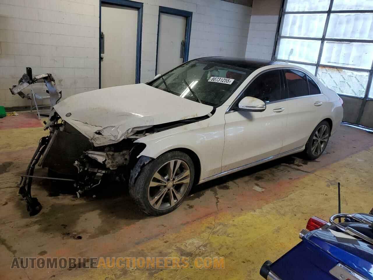 55SWF4JB2FU074979 MERCEDES-BENZ C-CLASS 2015