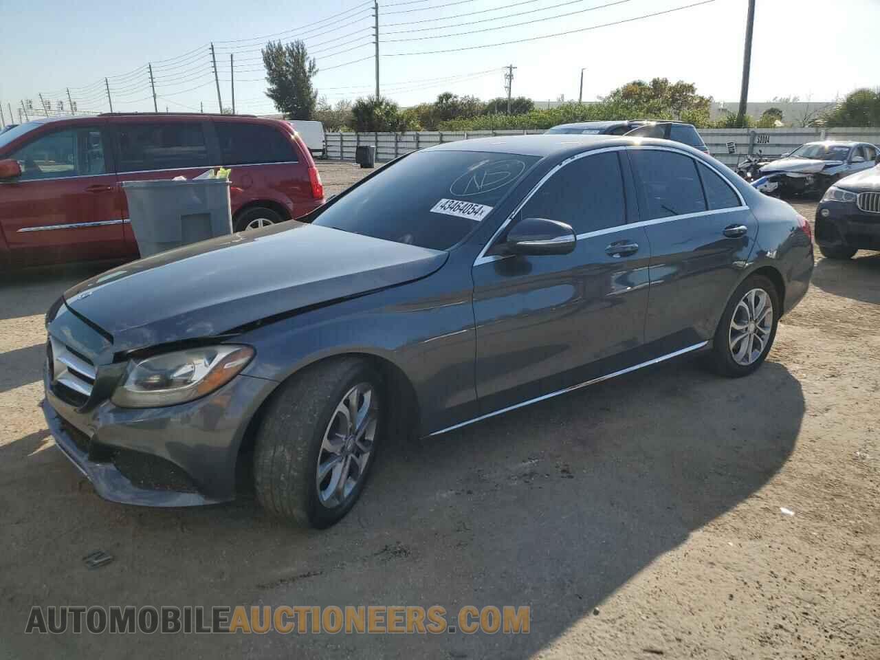 55SWF4JB2FU075310 MERCEDES-BENZ C-CLASS 2015