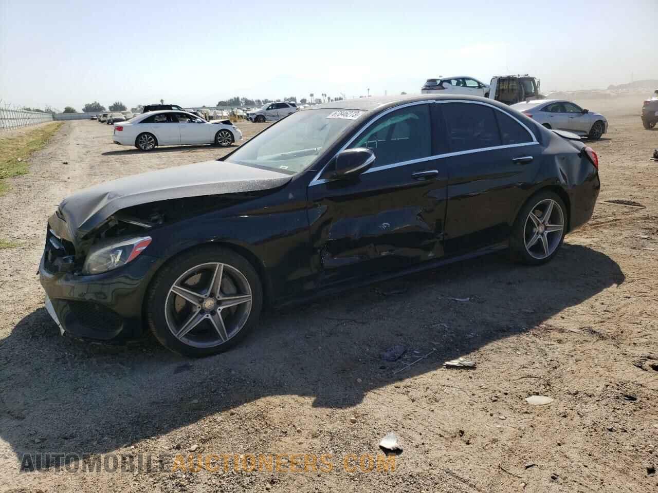 55SWF4JB2FU080376 MERCEDES-BENZ C-CLASS 2015