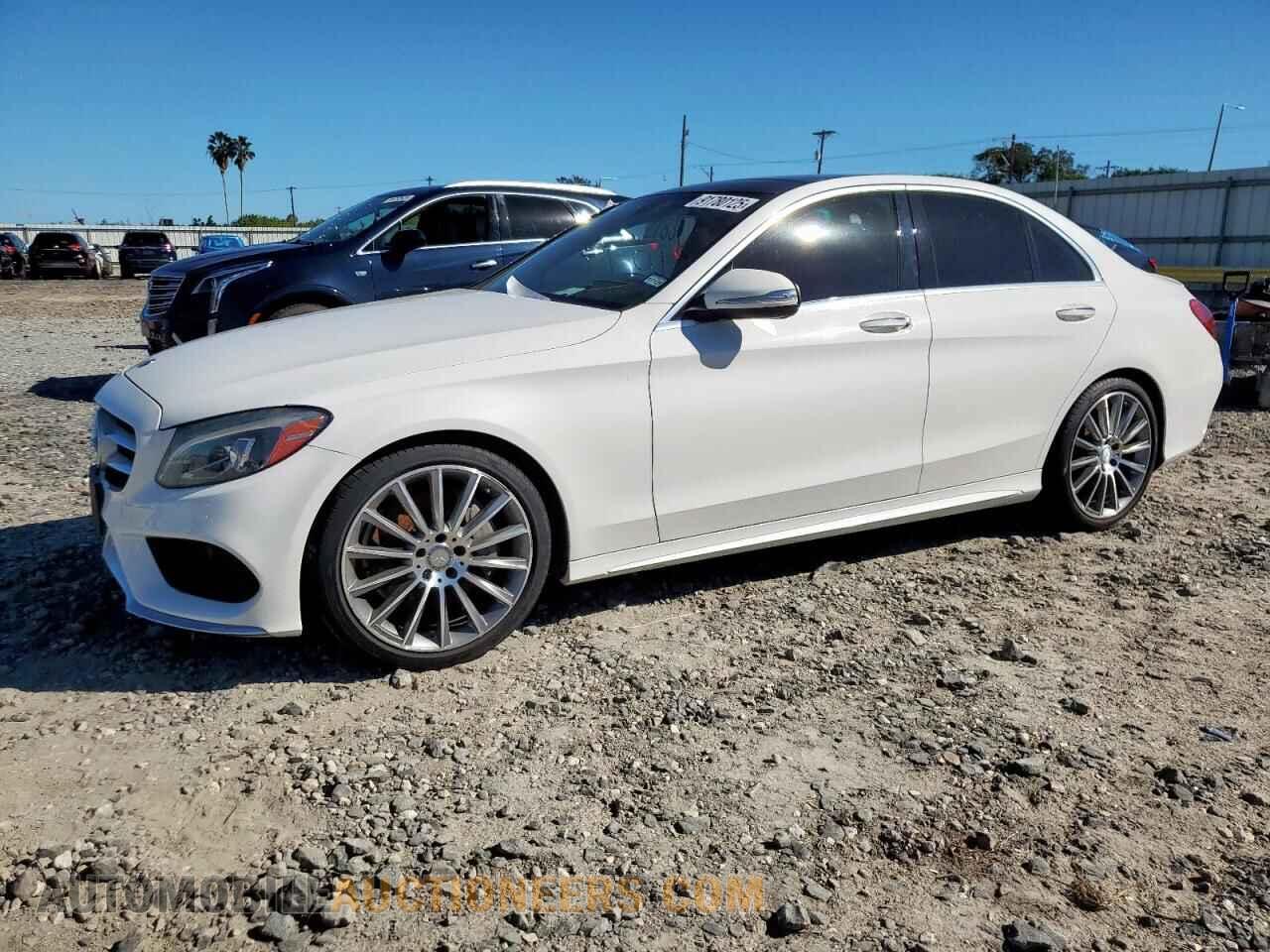 55SWF4JB2FU085738 MERCEDES-BENZ C-CLASS 2015