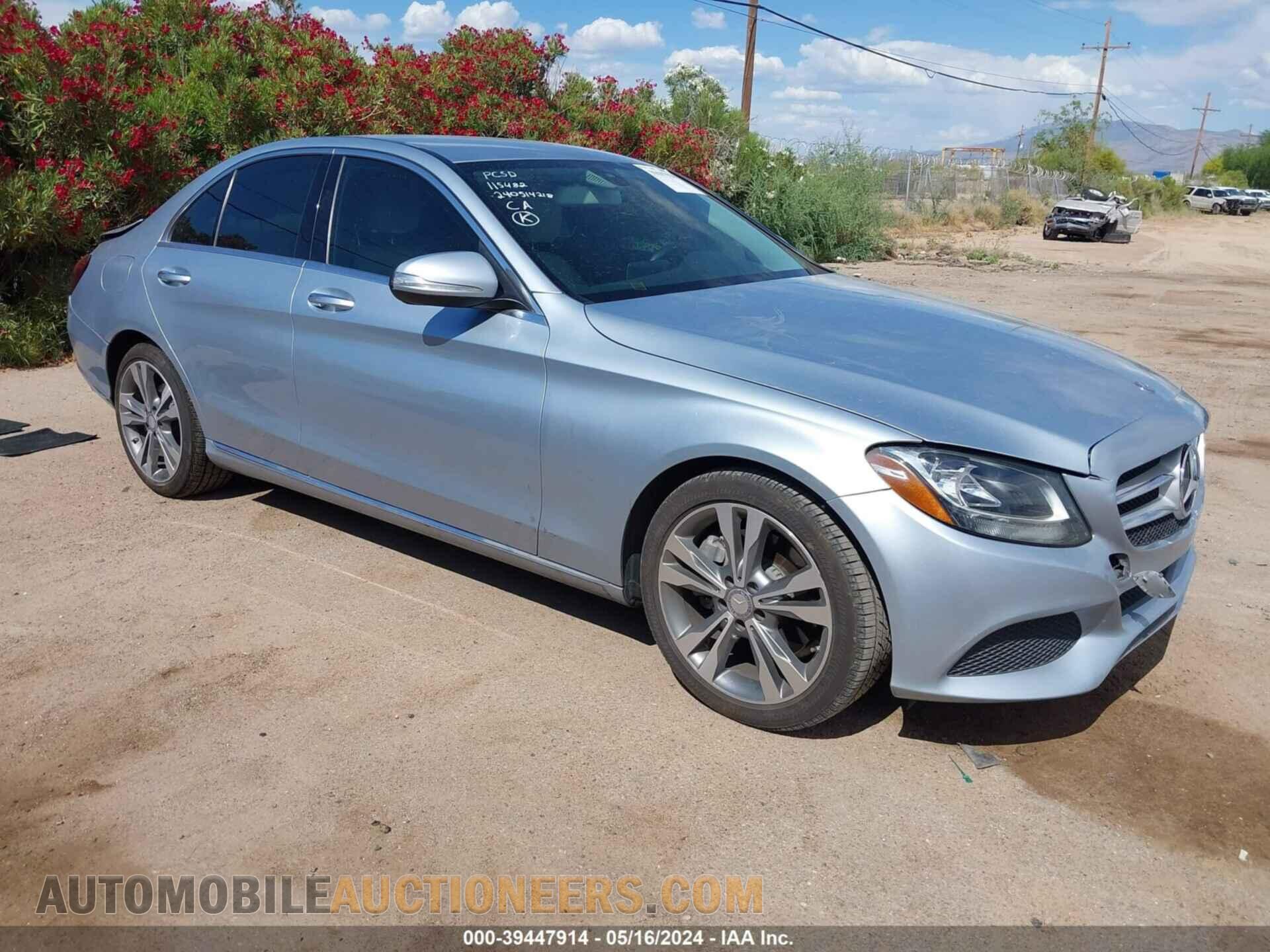 55SWF4JB2FU096111 MERCEDES-BENZ C 300 2015