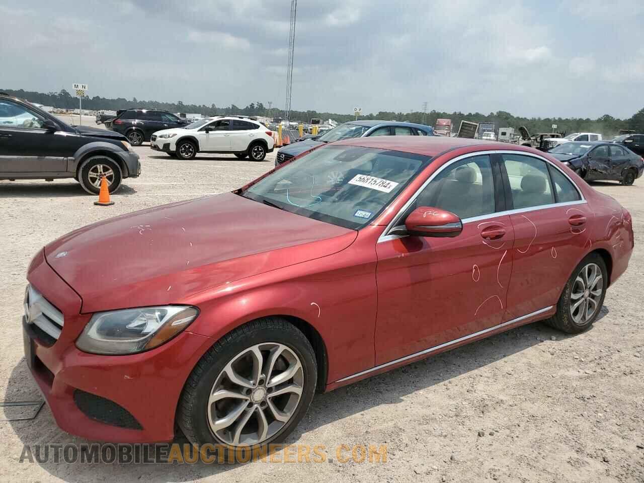 55SWF4JB2GU119596 MERCEDES-BENZ C-CLASS 2016