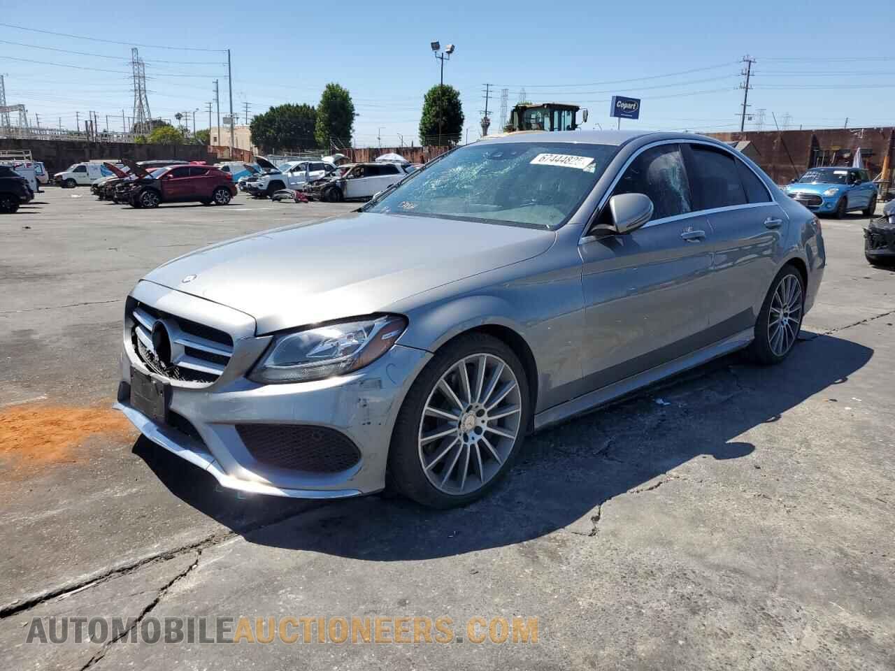 55SWF4JB2GU133577 MERCEDES-BENZ C-CLASS 2016