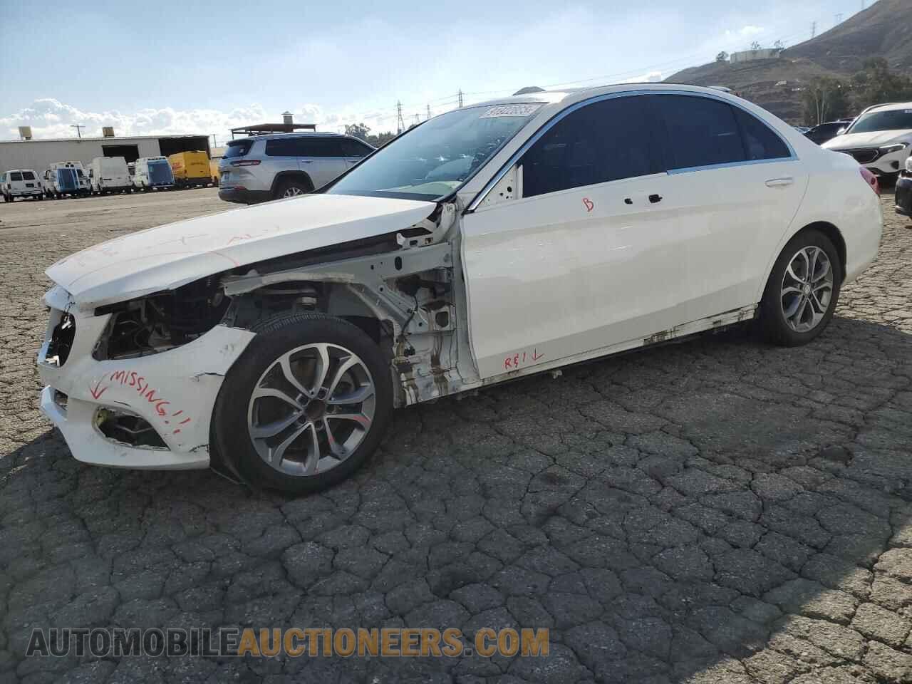 55SWF4JB2GU157748 MERCEDES-BENZ C-CLASS 2016
