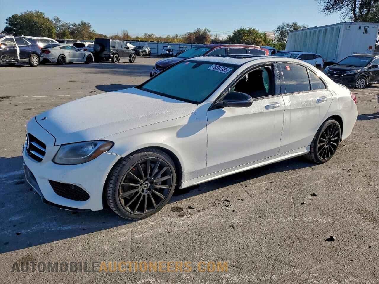 55SWF4JB2JU237705 MERCEDES-BENZ C-CLASS 2018