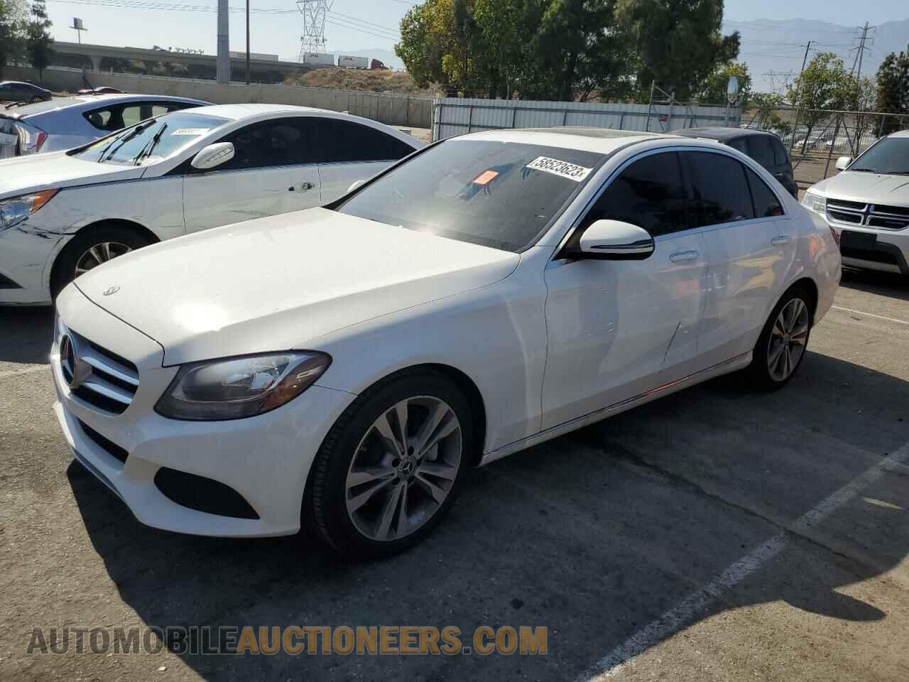 55SWF4JB2JU245979 MERCEDES-BENZ C-CLASS 2018