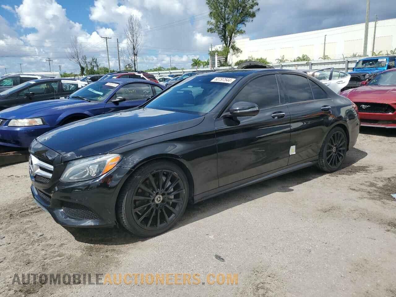 55SWF4JB2JU257596 MERCEDES-BENZ C-CLASS 2018