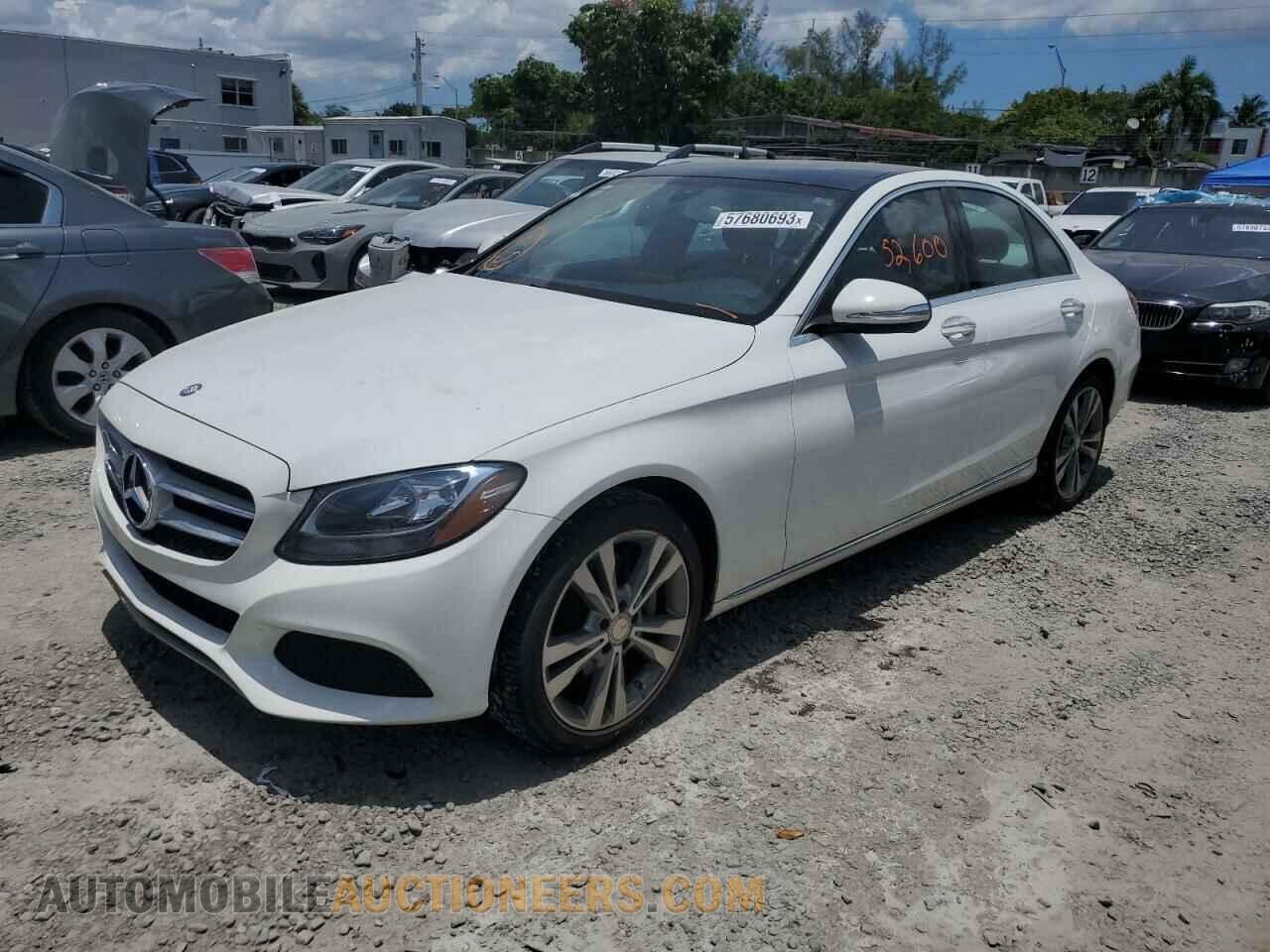55SWF4JB3FU055440 MERCEDES-BENZ C-CLASS 2015