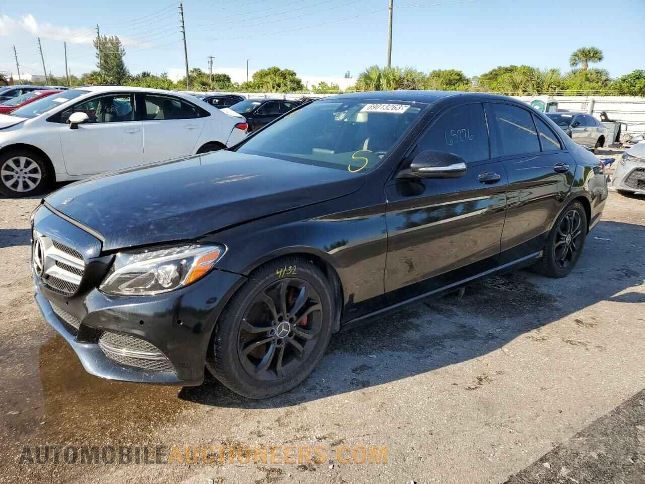 55SWF4JB3FU067331 MERCEDES-BENZ C-CLASS 2015