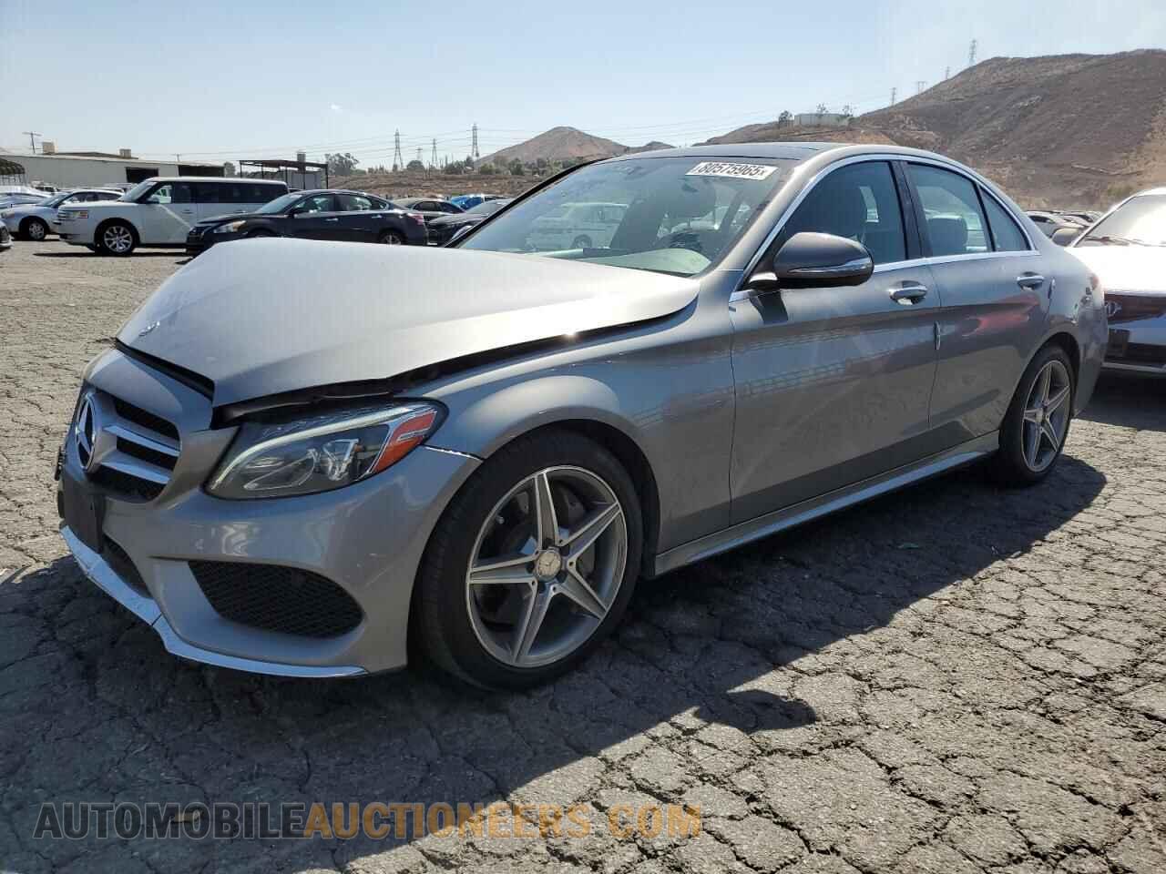 55SWF4JB3FU070892 MERCEDES-BENZ C-CLASS 2015