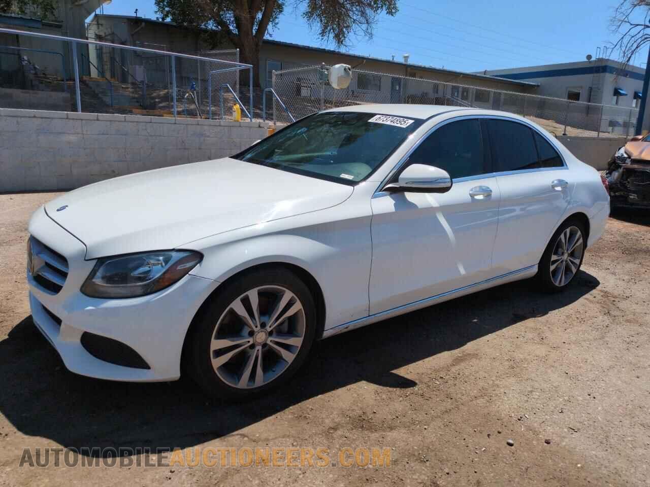 55SWF4JB3FU076014 MERCEDES-BENZ C-CLASS 2015