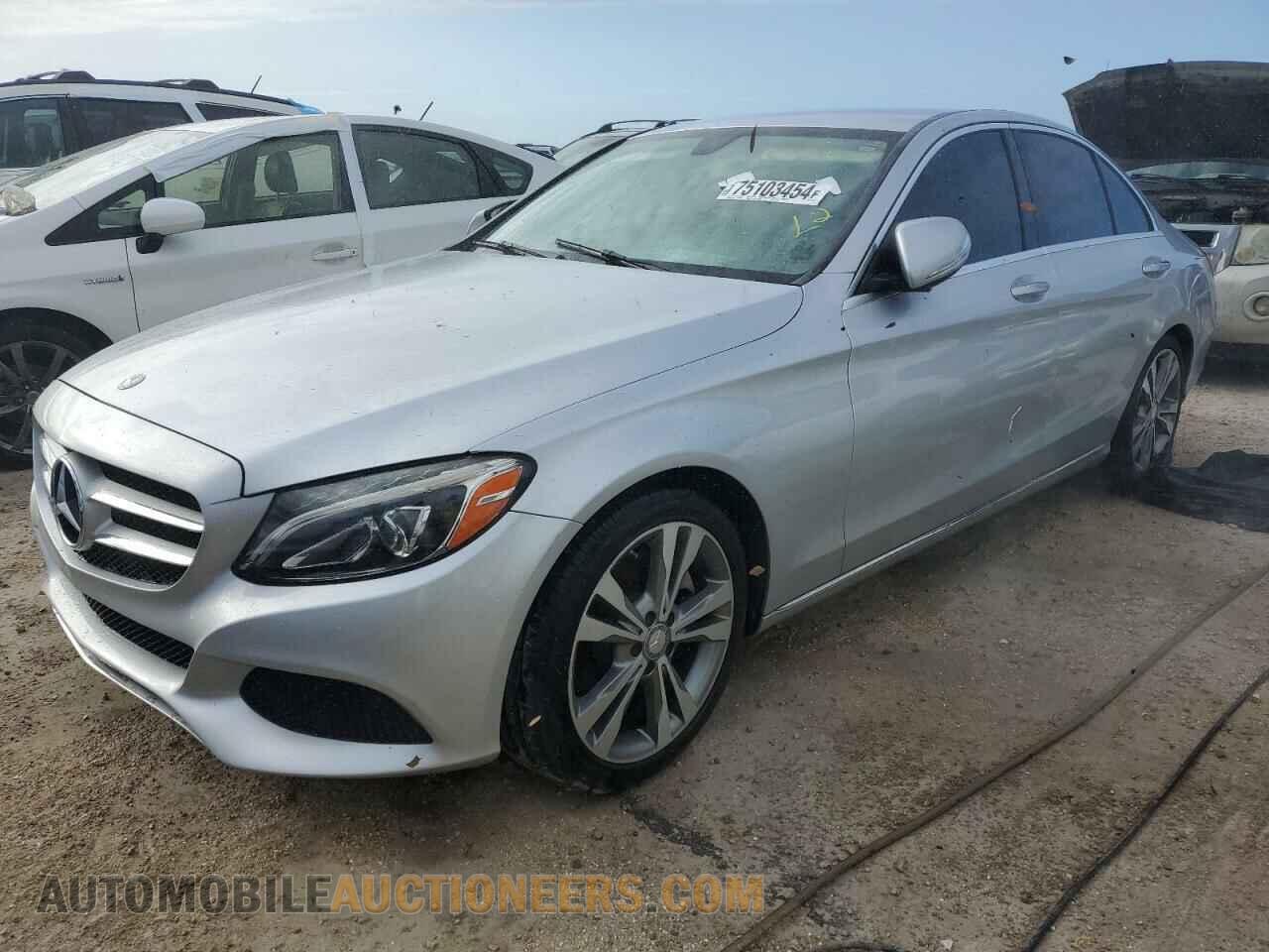 55SWF4JB3FU076403 MERCEDES-BENZ C-CLASS 2015