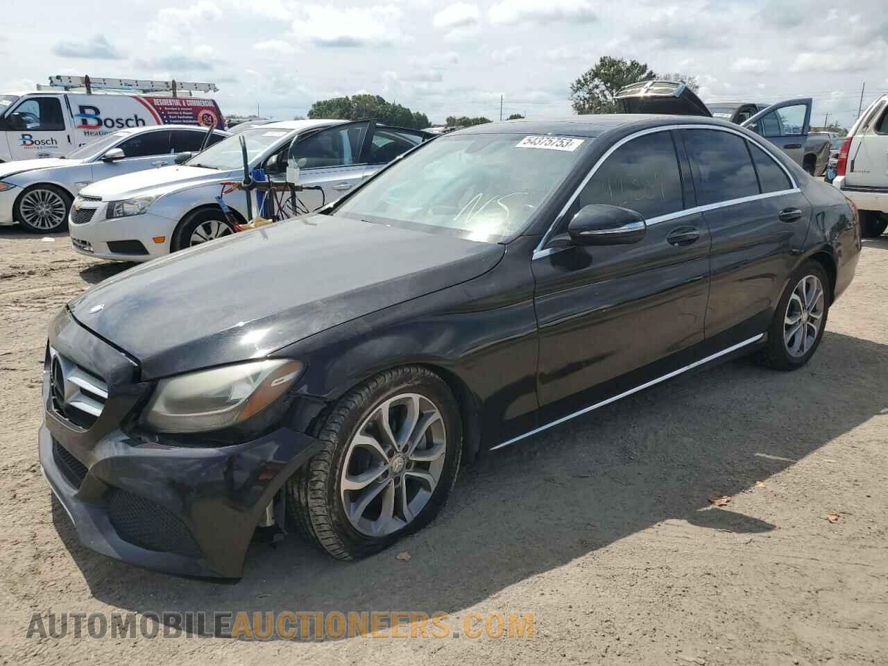 55SWF4JB3FU079169 MERCEDES-BENZ C-CLASS 2015