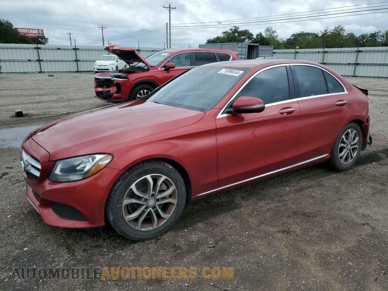 55SWF4JB3GU129697 MERCEDES-BENZ C-CLASS 2016