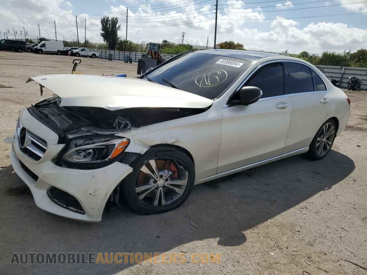 55SWF4JB3GU161713 MERCEDES-BENZ C-CLASS 2016