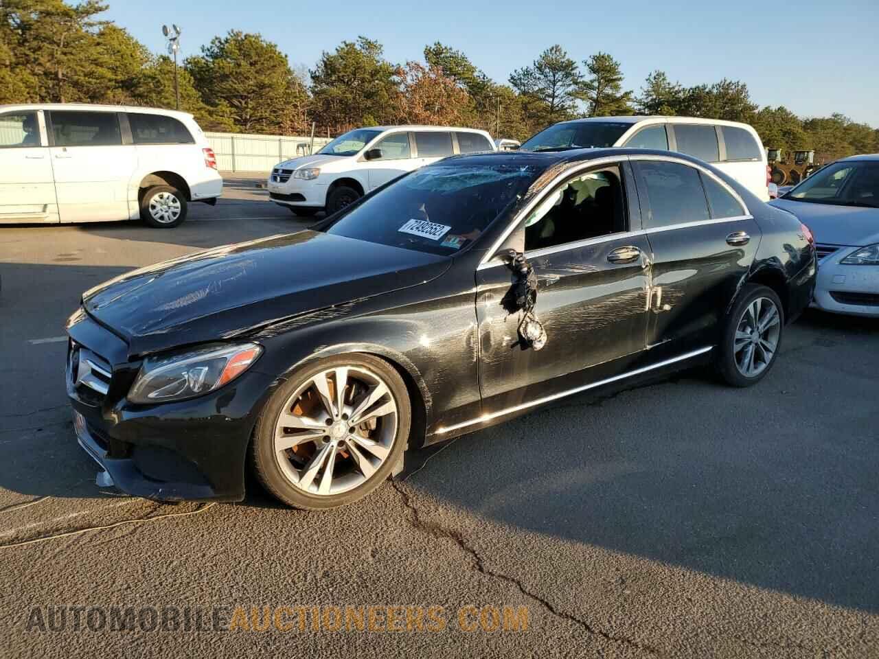 55SWF4JB3GU161985 MERCEDES-BENZ C-CLASS 2016