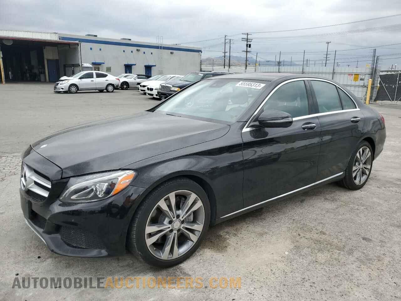 55SWF4JB3HU201645 MERCEDES-BENZ C-CLASS 2017