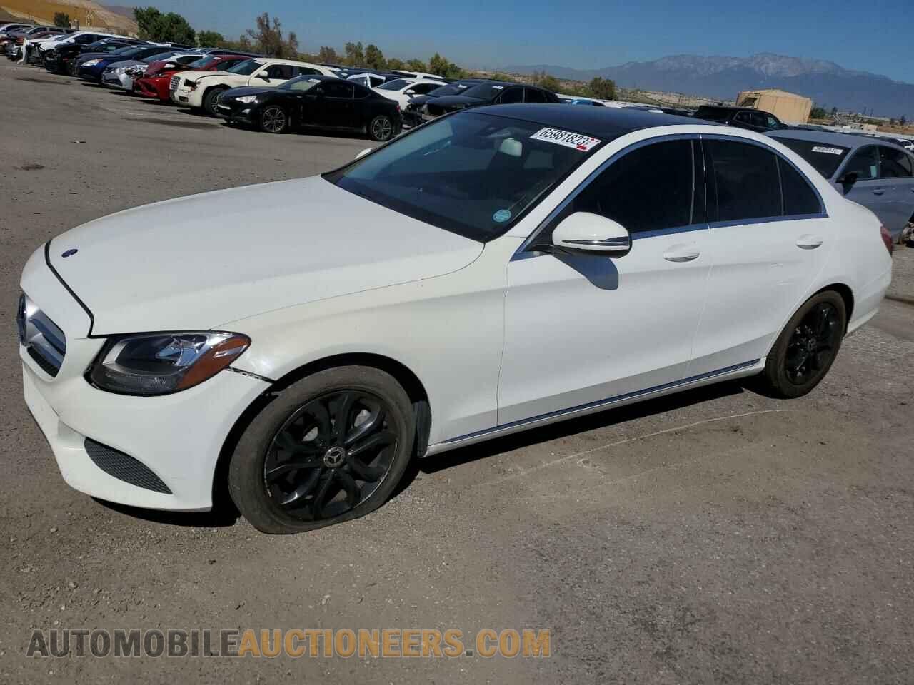 55SWF4JB3HU218445 MERCEDES-BENZ C-CLASS 2017