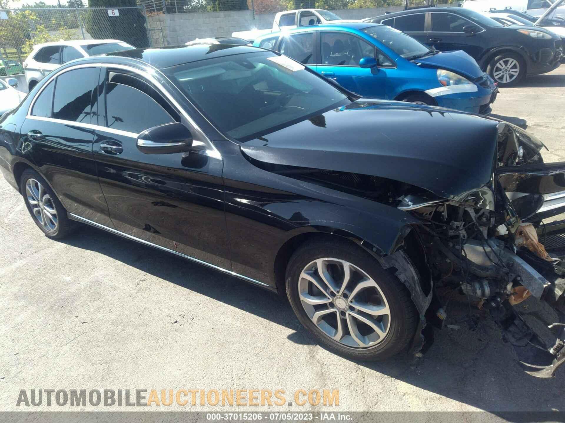 55SWF4JB4FU044141 MERCEDES-BENZ C-CLASS 2015