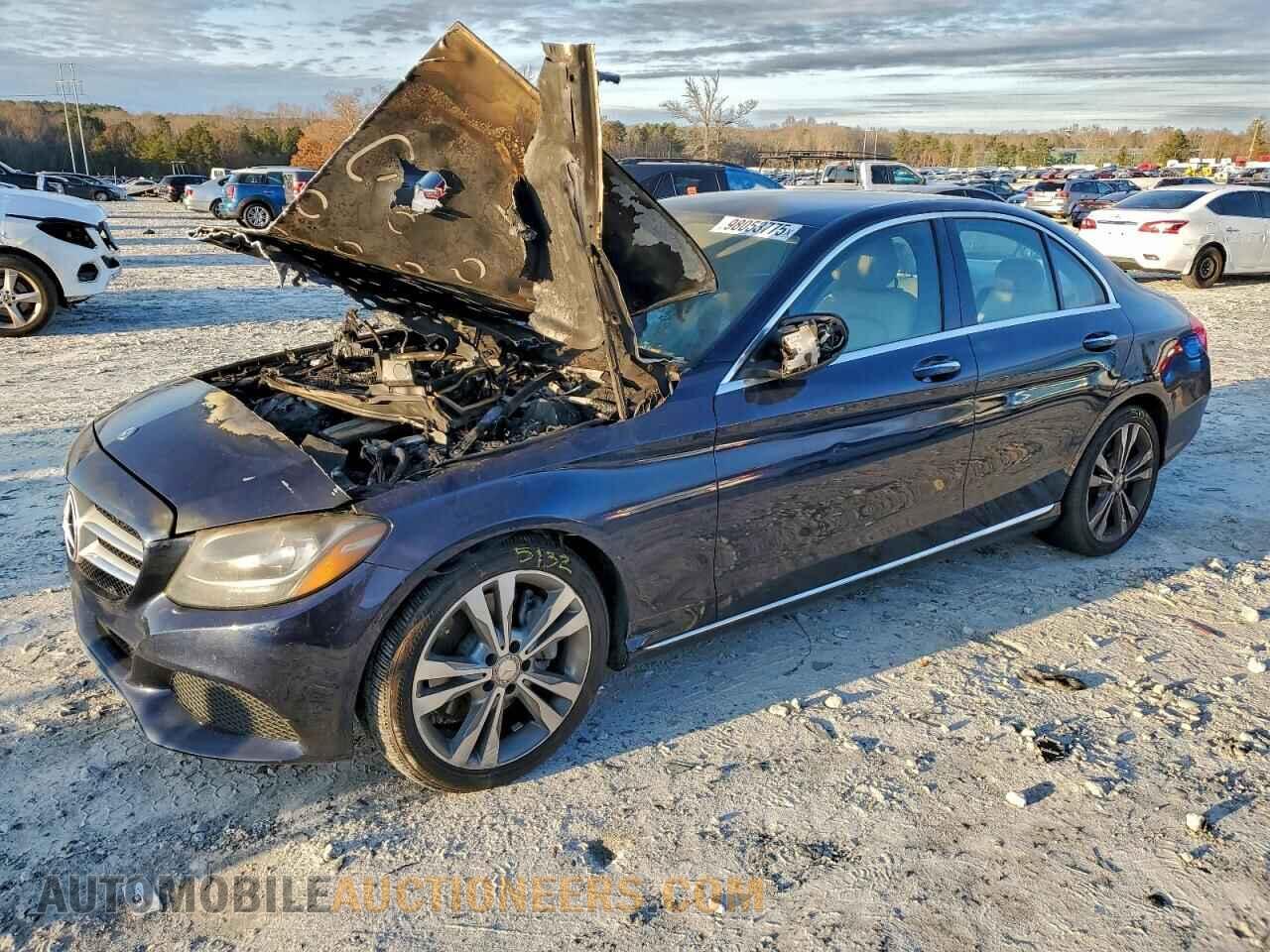 55SWF4JB4FU057231 MERCEDES-BENZ C-CLASS 2015