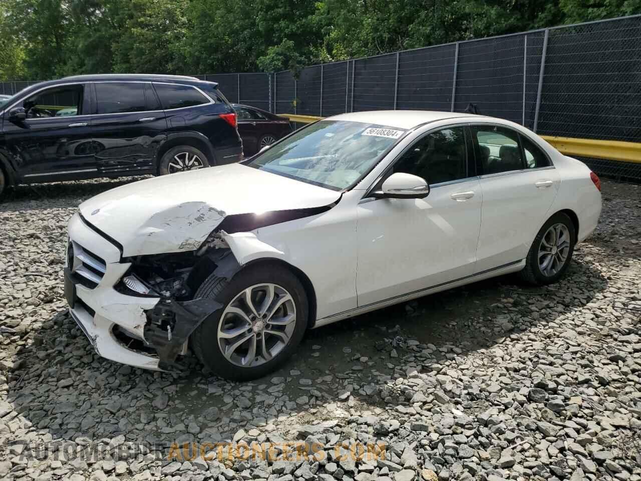 55SWF4JB4FU067709 MERCEDES-BENZ C-CLASS 2015
