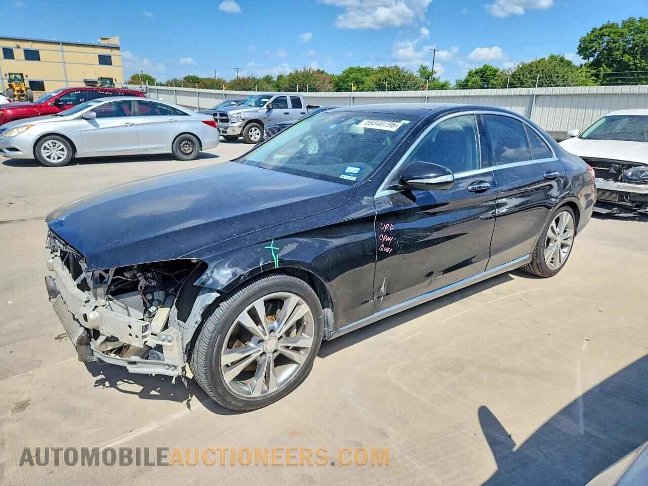 55SWF4JB4FU068097 MERCEDES-BENZ C-CLASS 2015