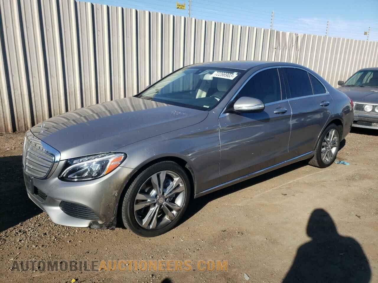 55SWF4JB4FU076829 MERCEDES-BENZ C-CLASS 2015