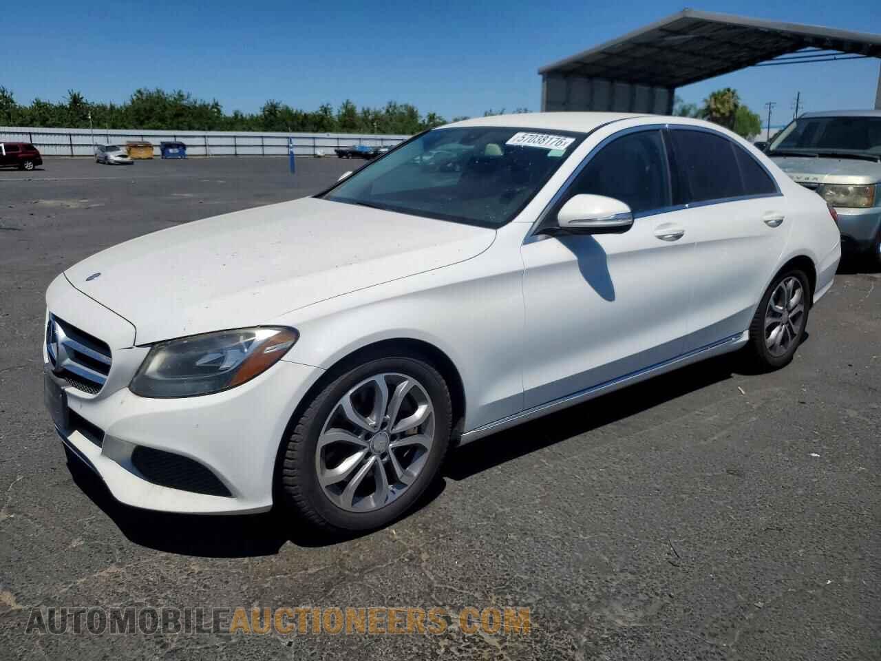55SWF4JB4FU085529 MERCEDES-BENZ C-CLASS 2015