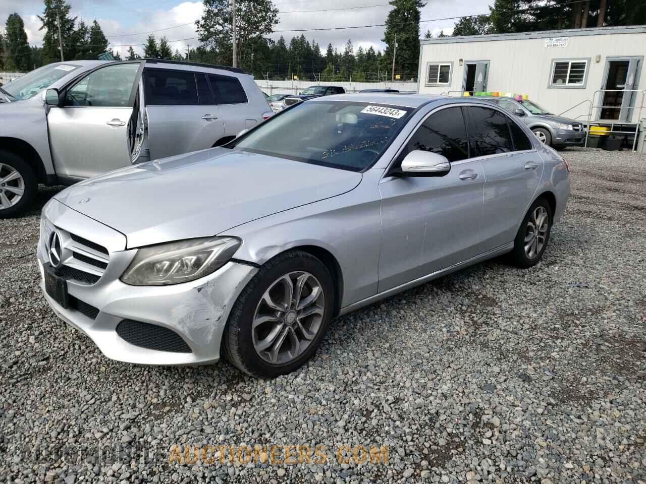 55SWF4JB4FU093047 MERCEDES-BENZ C-CLASS 2015