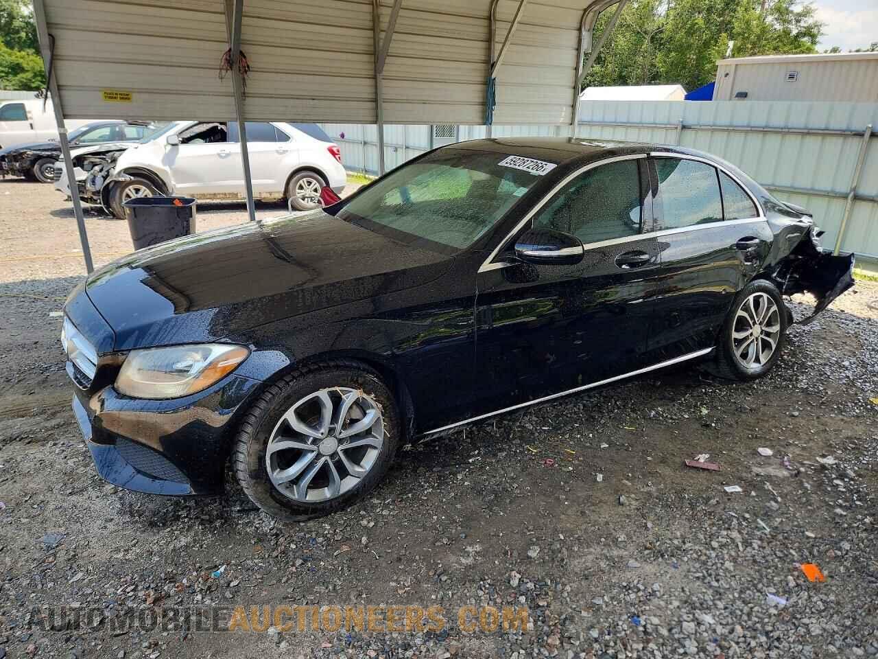 55SWF4JB4FU096496 MERCEDES-BENZ C-CLASS 2015