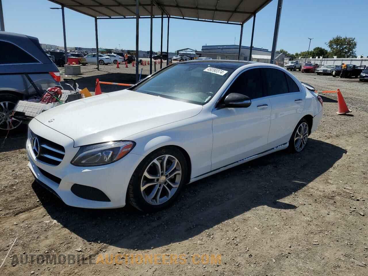 55SWF4JB5FU066410 MERCEDES-BENZ C-CLASS 2015