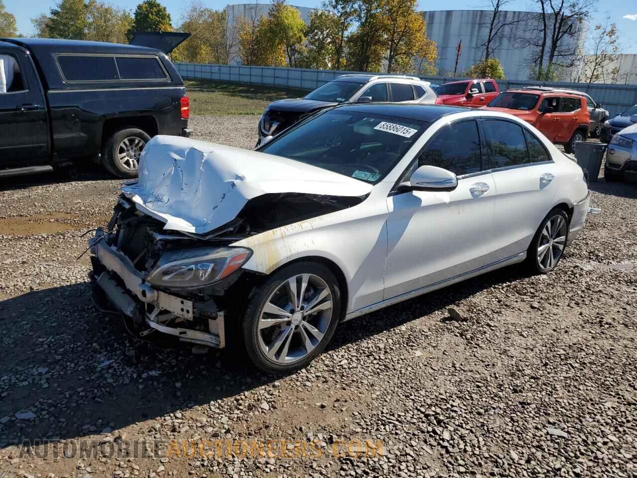55SWF4JB5FU068724 MERCEDES-BENZ C-CLASS 2015