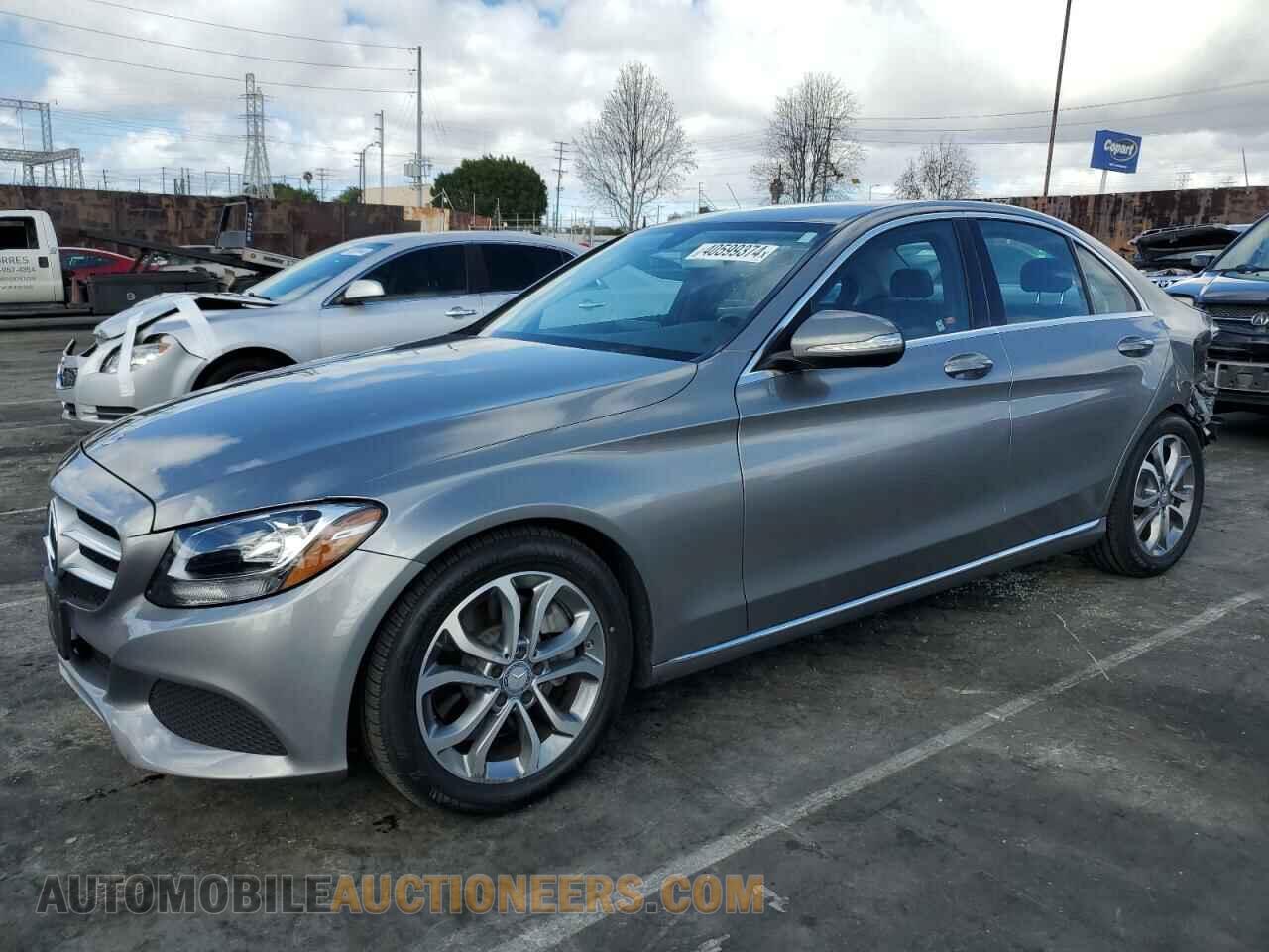 55SWF4JB5FU076841 MERCEDES-BENZ C-CLASS 2015