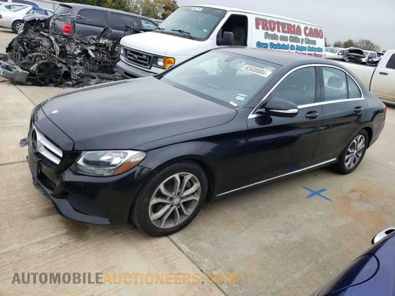 55SWF4JB5FU077214 MERCEDES-BENZ C-CLASS 2015