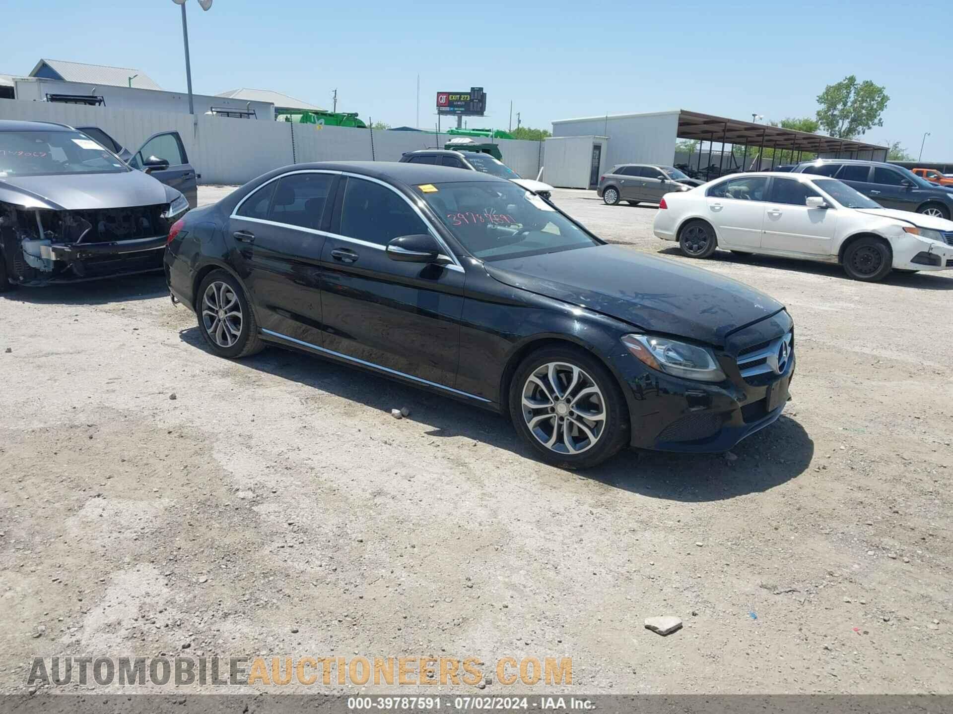 55SWF4JB5FU095521 MERCEDES-BENZ C 300 2015