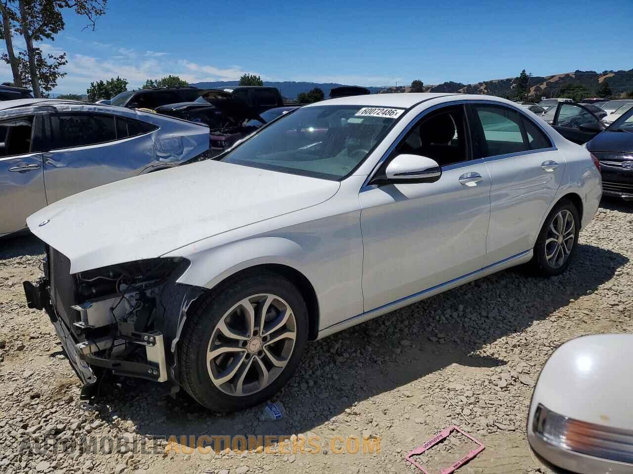 55SWF4JB5GU176889 MERCEDES-BENZ C-CLASS 2016