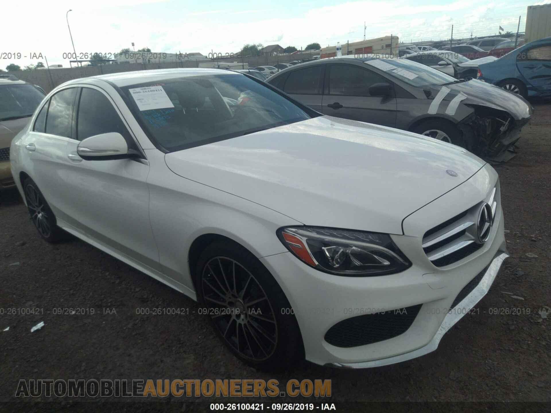 55SWF4JB6FU044612 MERCEDES-BENZ C 2015