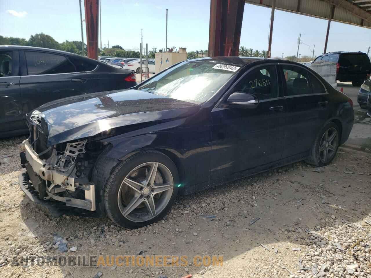 55SWF4JB6FU045744 MERCEDES-BENZ C-CLASS 2015