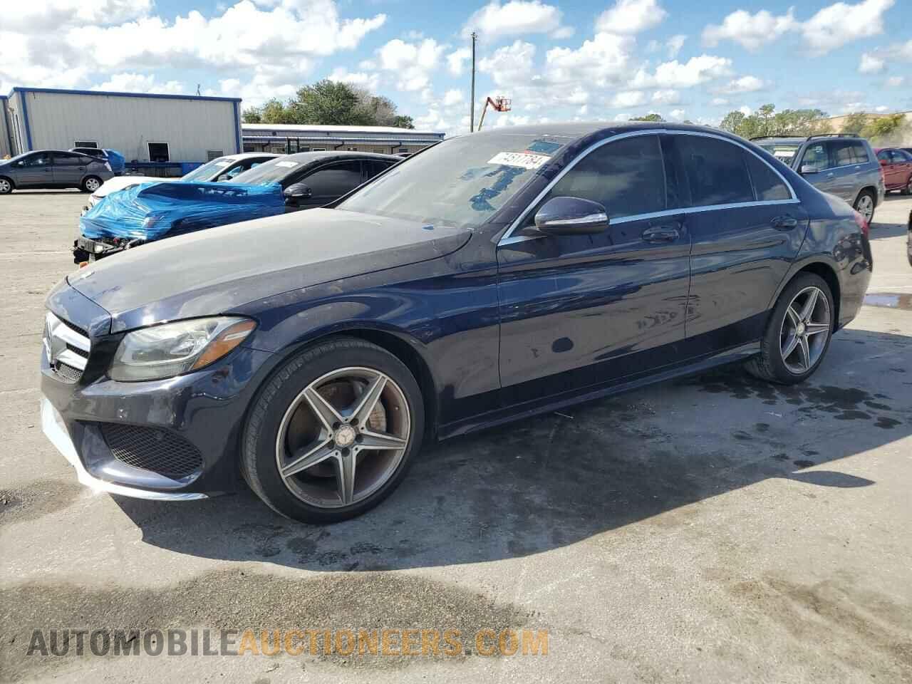 55SWF4JB6FU046053 MERCEDES-BENZ C-CLASS 2015