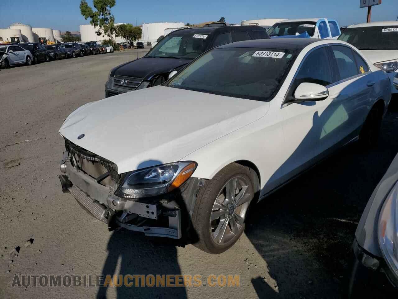 55SWF4JB6FU048191 MERCEDES-BENZ C-CLASS 2015