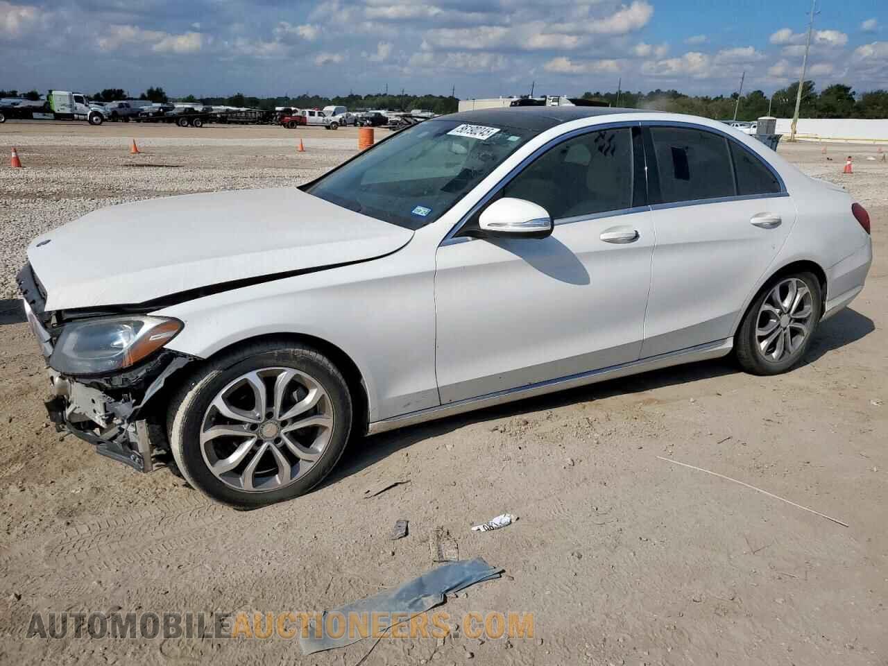 55SWF4JB6FU056503 MERCEDES-BENZ C-CLASS 2015